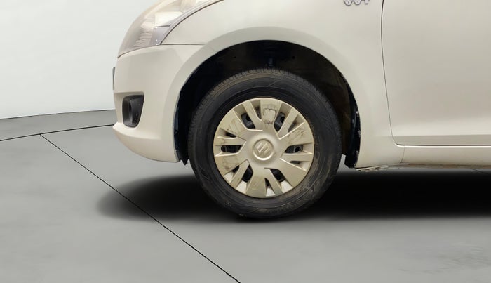 2013 Maruti Swift VXI, Petrol, Manual, 1,01,473 km, Left Front Wheel