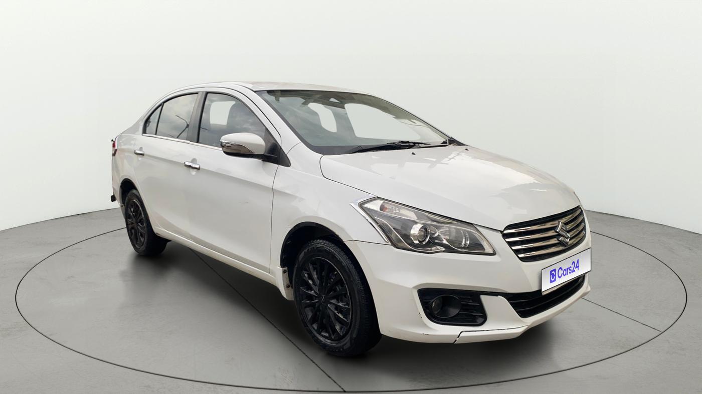 2018 Maruti Ciaz DELTA 1.4 MT PETROL, Petrol, Manual, 62,393 km, Right Front Diagonal