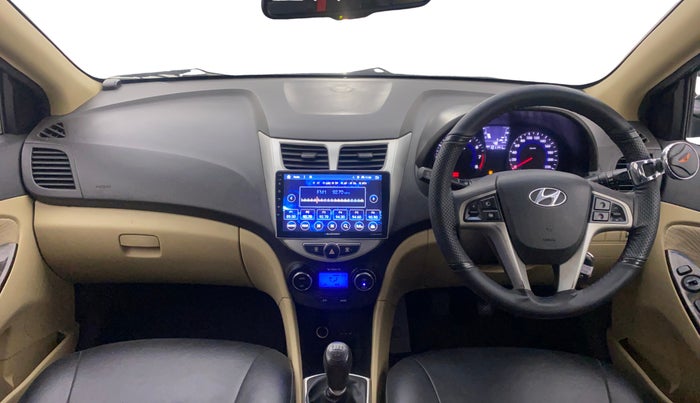 2014 Hyundai Verna FLUIDIC 1.6 VTVT SX, Petrol, Manual, 1,01,092 km, Dashboard