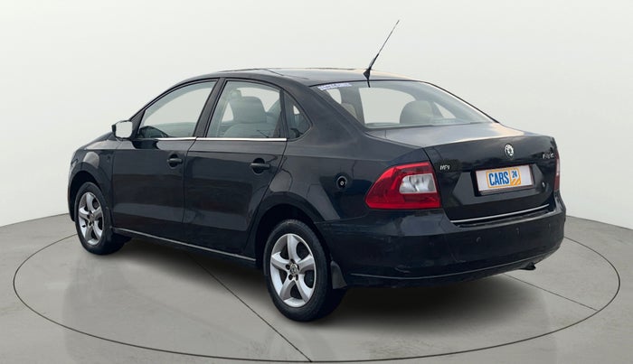 2013 Skoda Rapid ELEGANCE 1.6 MPI AT, CNG, Automatic, 82,117 km, Left Back Diagonal