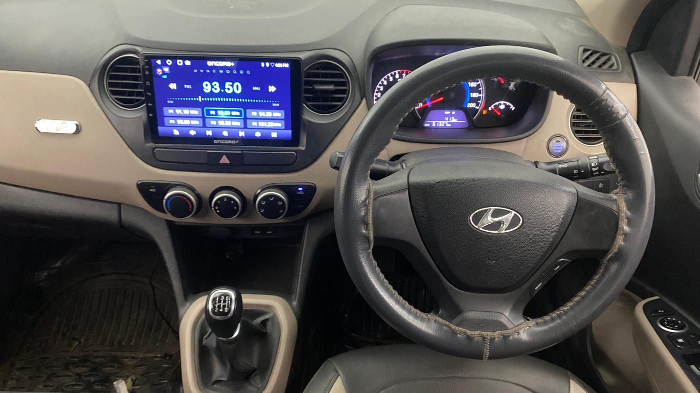 2014 Hyundai Grand i10 SPORTZ 1.2 KAPPA VTVT, Petrol, Manual, 61,304 km, Steering Wheel Close Up