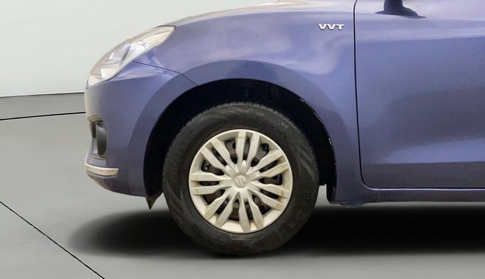 2017 Maruti Dzire VXI, Petrol, Manual, 79,014 km, Left Front Wheel