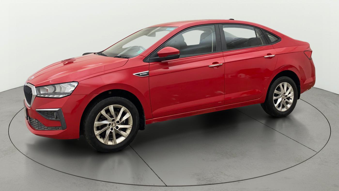 2022 Skoda SLAVIA AMBITION 1.0L TSI AT, Petrol, Automatic, 46,095 km, Left Front Diagonal
