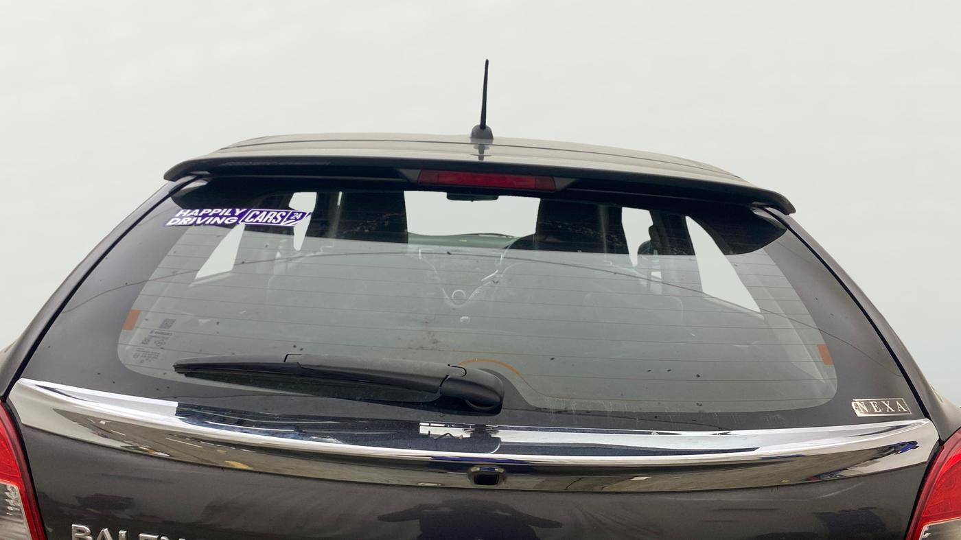 2018 Maruti Baleno DELTA PETROL 1.2, Petrol, Manual, 1,02,838 km, Rear Windshield