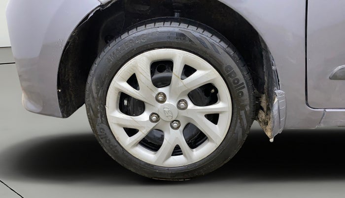 2017 Hyundai Grand i10 SPORTZ 1.2 KAPPA VTVT, Petrol, Manual, 51,849 km, Left Front Wheel