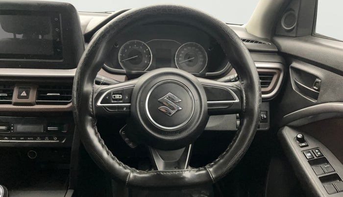 2023 Maruti BREZZA VXI SMART HYBRID, Petrol, Manual, 45,821 km, Steering Wheel Close Up