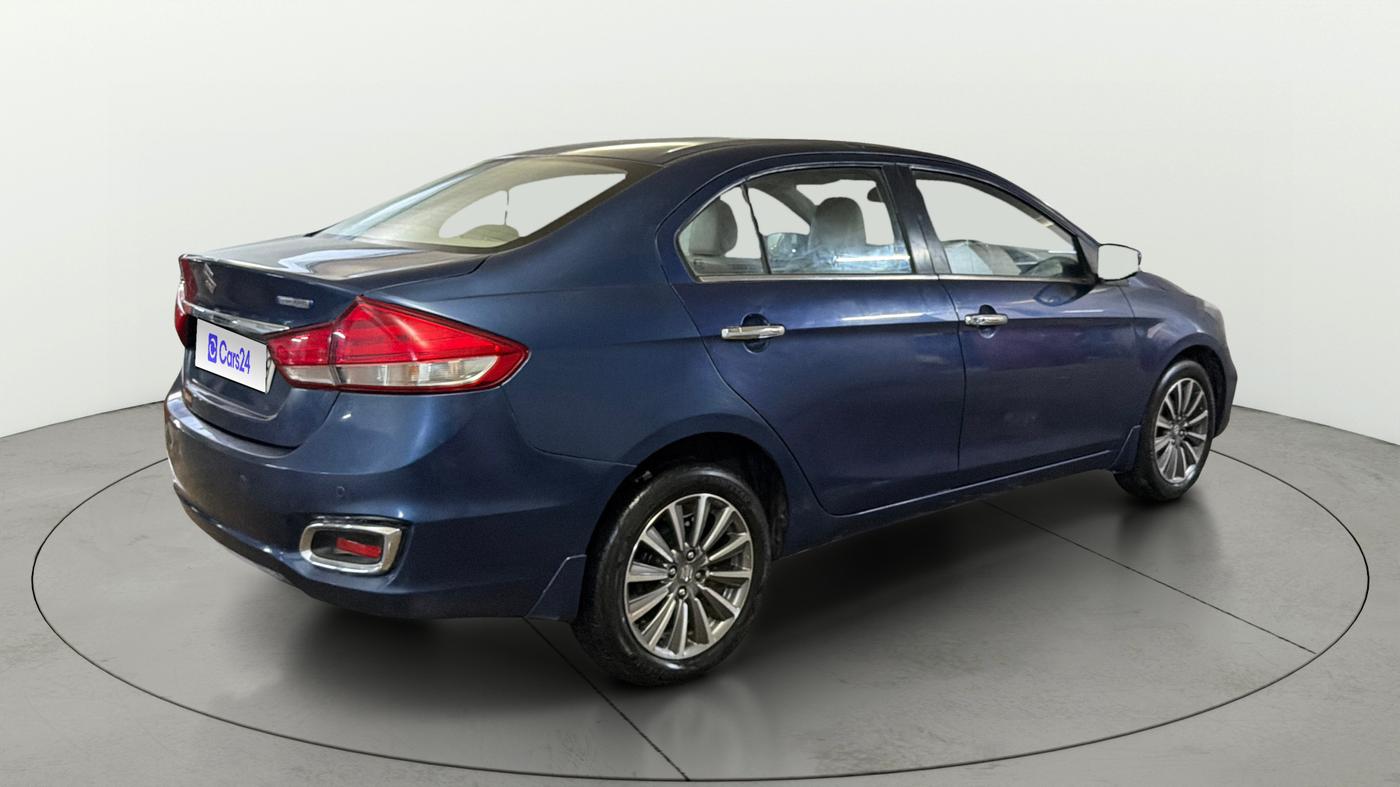 2020 Maruti Ciaz ALPHA  AT 1.5 SHVS PETROL, Petrol, Automatic, 1,14,322 km, Right Back Diagonal