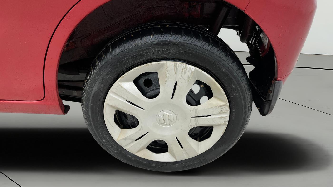 2015 Maruti Wagon R 1.0 VXI AMT, Petrol, Automatic, 40,336 km, Left Rear Wheel