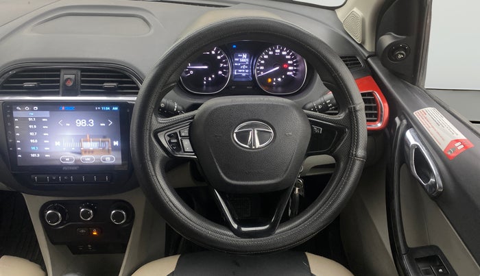 2018 Tata Tiago XZA PETROL, Petrol, Automatic, 58,769 km, Steering Wheel Close Up