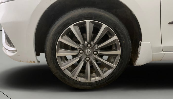 2019 Maruti Ciaz ALPHA 1.5 SHVS PETROL, Petrol, Manual, 57,453 km, Left Front Wheel