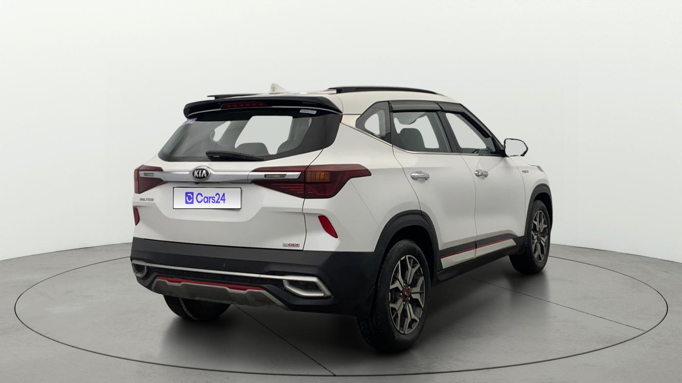 2020 KIA SELTOS GTX PLUS DCT 1.4 PETROL, Petrol, Automatic, 72,600 km, Right Back Diagonal