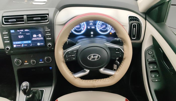 2023 Hyundai Creta EX 1.5 PETROL, Petrol, Manual, 18,482 km, Steering Wheel Close Up