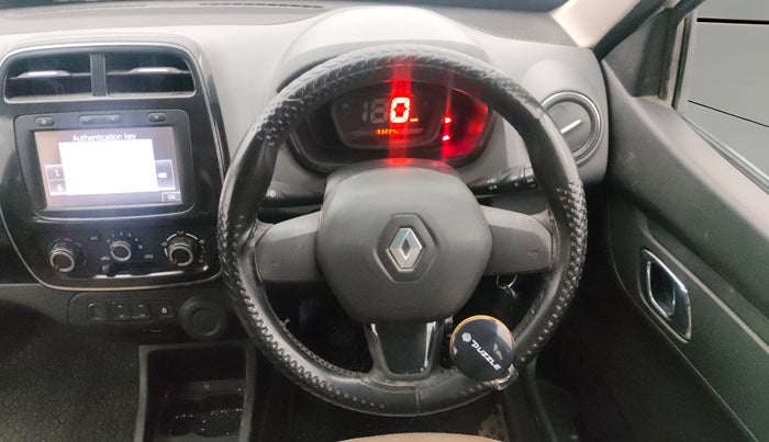 2019 Renault Kwid RXT 0.8 (O), Petrol, Manual, 93,218 km, Steering Wheel Close Up