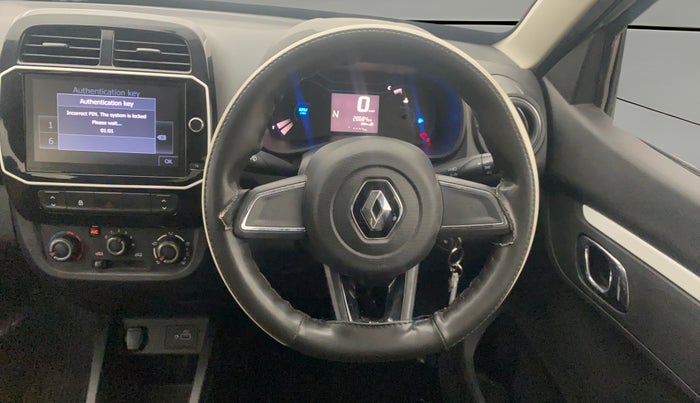 2022 Renault Kwid CLIMBER 1.0 AMT, Petrol, Automatic, 28,648 km, Steering Wheel Close Up