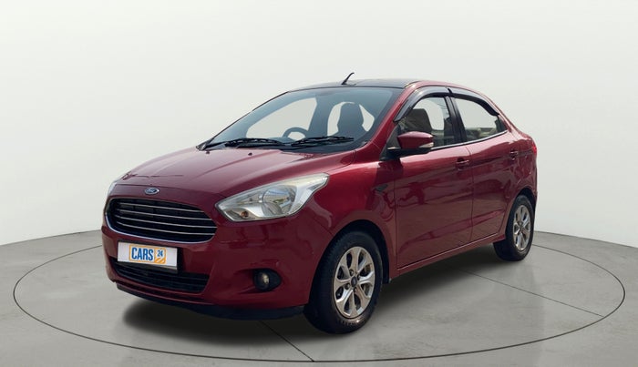 2017 Ford Figo Aspire TITANIUM 1.2 PETROL, CNG, Manual, 85,056 km, Left Front Diagonal