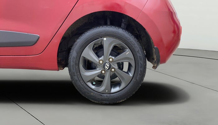 2018 Hyundai Grand i10 SPORTZ 1.2 KAPPA VTVT DUAL TONE, Petrol, Manual, 59,136 km, Left Rear Wheel