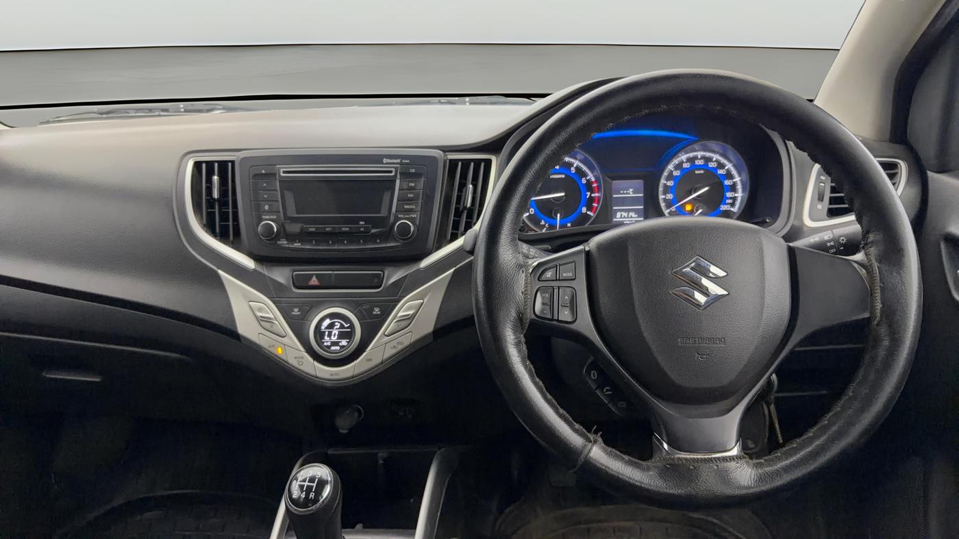 2017 Maruti Baleno DELTA PETROL 1.2, Petrol, Manual, 87,405 km, Steering Wheel Close Up