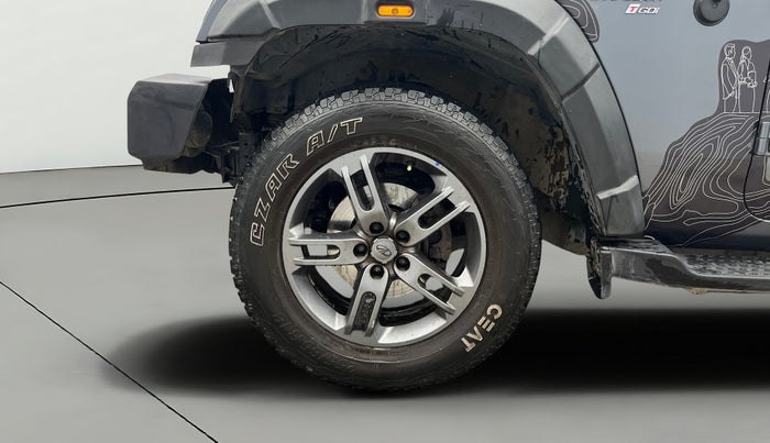 2022 Mahindra Thar LX PETROL HT 4WD AT, Petrol, Automatic, 57,195 km, Left Front Wheel