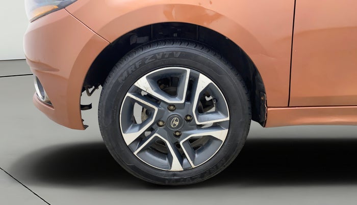 2017 Tata TIGOR XZ (O) PETROL, Petrol, Manual, 94,054 km, Left Front Wheel