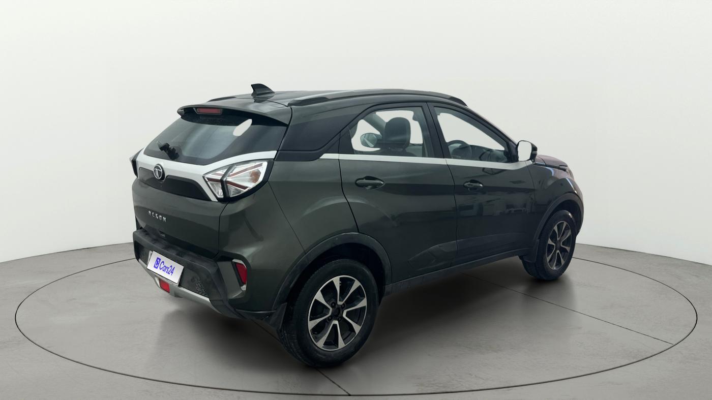 2020 Tata NEXON XZ PLUS PETROL SUNROOF, Petrol, Manual, 1,05,495 km, Right Back Diagonal