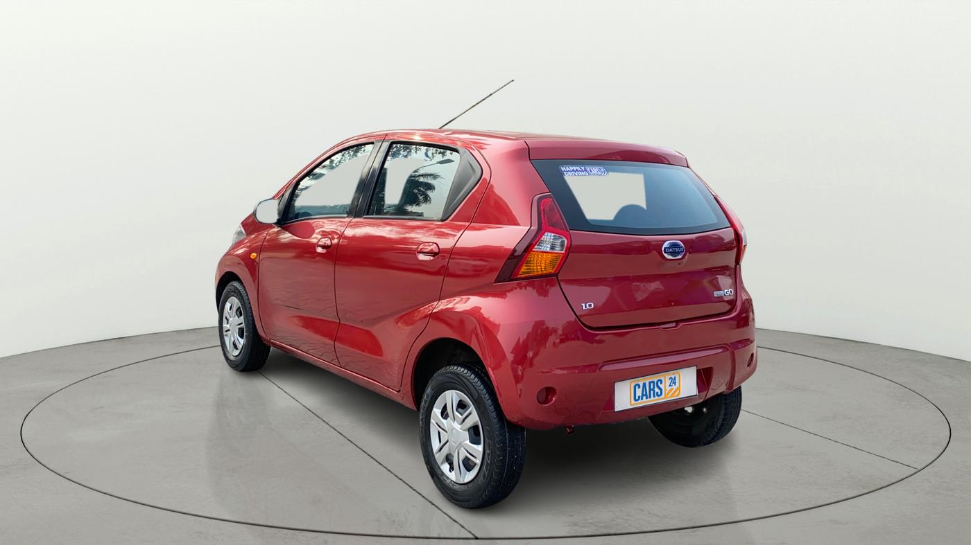 2018 Datsun Redi Go T(O) 1.0 AMT, Petrol, Automatic, 24,770 km, Left Back Diagonal