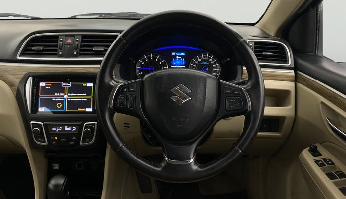 2020 Maruti Ciaz ALPHA  AT 1.5 SHVS PETROL, Petrol, Automatic, 79,654 km, Steering Wheel Close Up