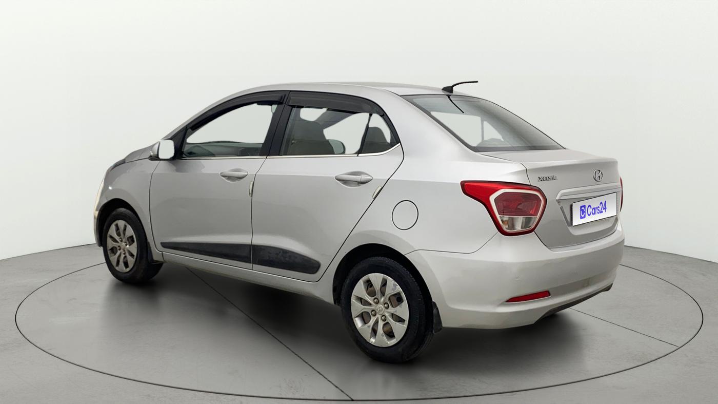 2015 Hyundai Xcent S 1.2, Petrol, Manual, 64,378 km, Left Back Diagonal
