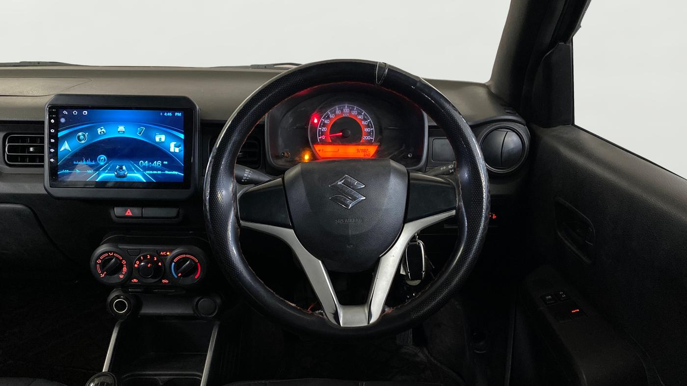 2022 Maruti IGNIS SIGMA 1.2, Petrol, Manual, 92,873 km, Steering Wheel Close Up