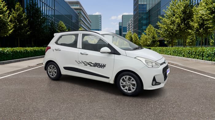 2018 Hyundai Grand i10 SPORTZ 1.2 KAPPA VTVT, CNG, Manual, 1,01,762 km, Right Front Diagonal