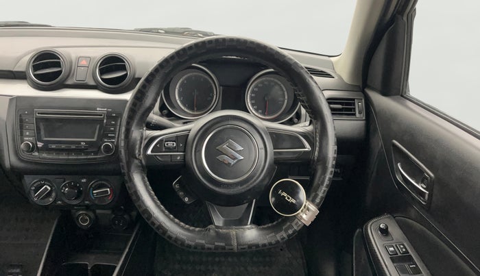 2019 Maruti Swift VXI AMT, Petrol, Automatic, 91,437 km, Steering Wheel Close Up