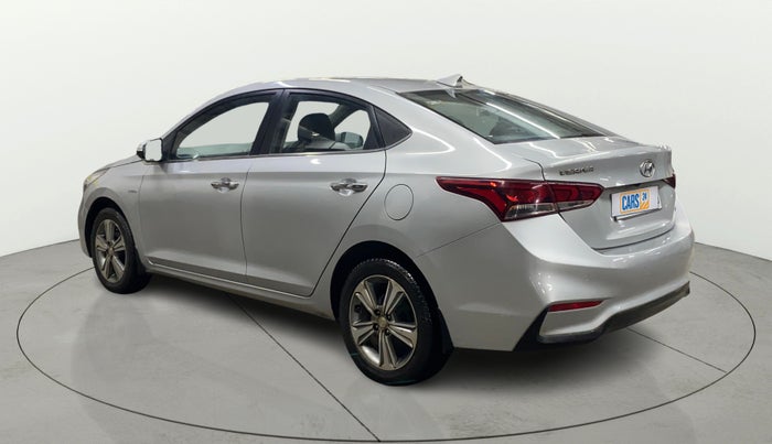 2017 Hyundai Verna 1.6 VTVT SX (O) AT, Petrol, Automatic, 72,278 km, Left Back Diagonal