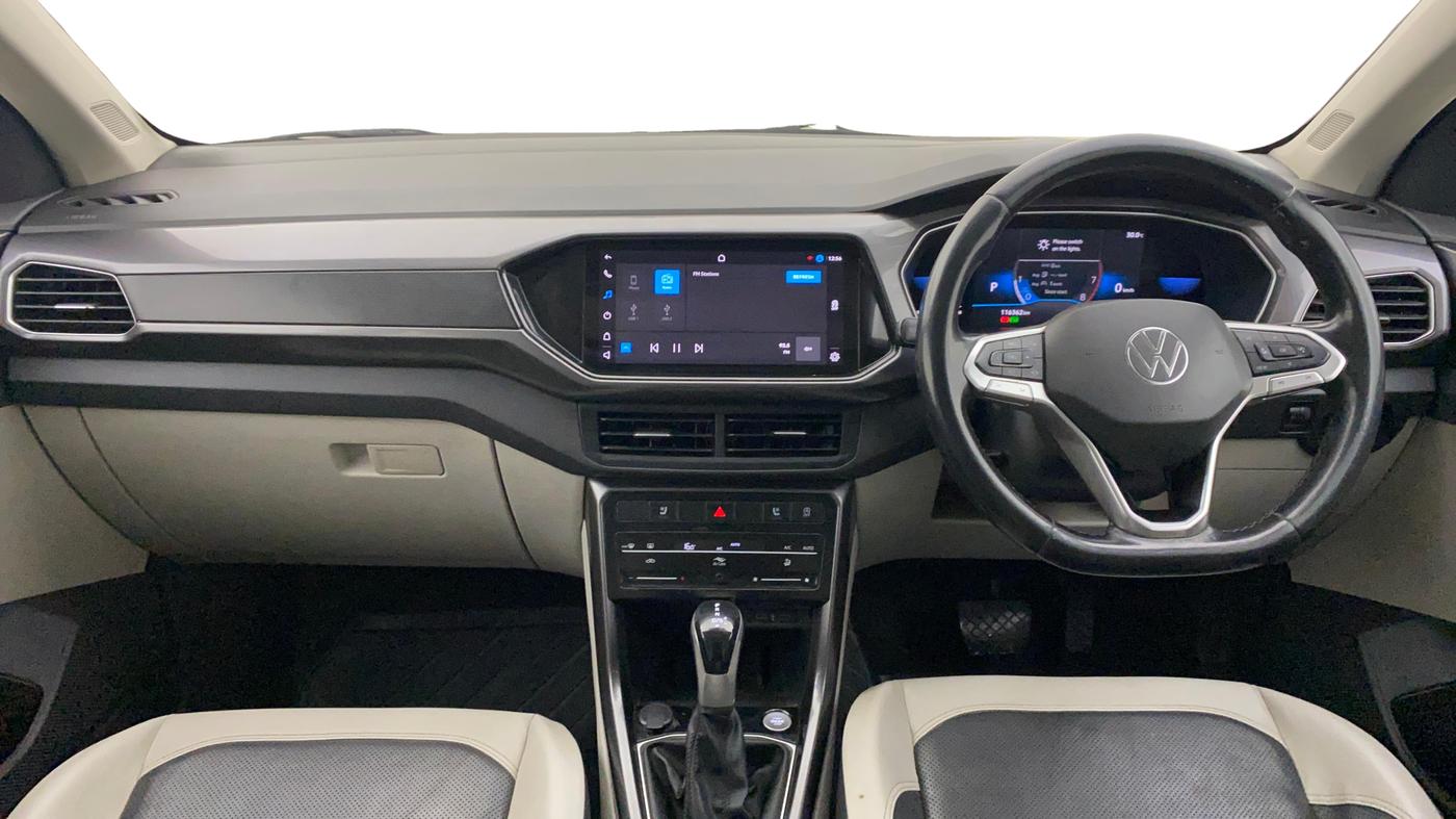 2022 Volkswagen TAIGUN TOPLINE 1.0 TSI AT, Petrol, Automatic, 1,16,362 km, Dashboard