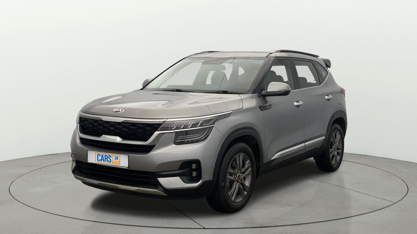 2020 KIA SELTOS HTX 1.5 PETROL, Petrol, Manual, 58,595 km, Left Front Diagonal