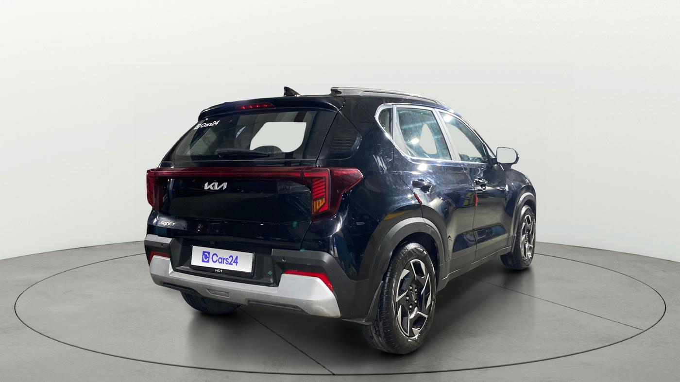 2025 KIA SONET HTK (O) 1.2 Petrol MT, Petrol, Manual, 6,210 km, Right Back Diagonal