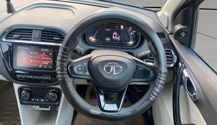 2022 Tata TIGOR XZ PLUS CNG, CNG, Manual, 55,761 km, Steering Wheel Close Up
