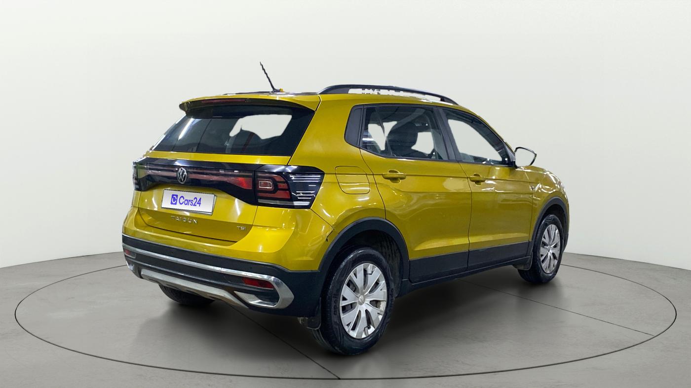 2021 Volkswagen TAIGUN COMFORTLINE 1.0 TSI MT, Petrol, Manual, 68,426 km, Right Back Diagonal
