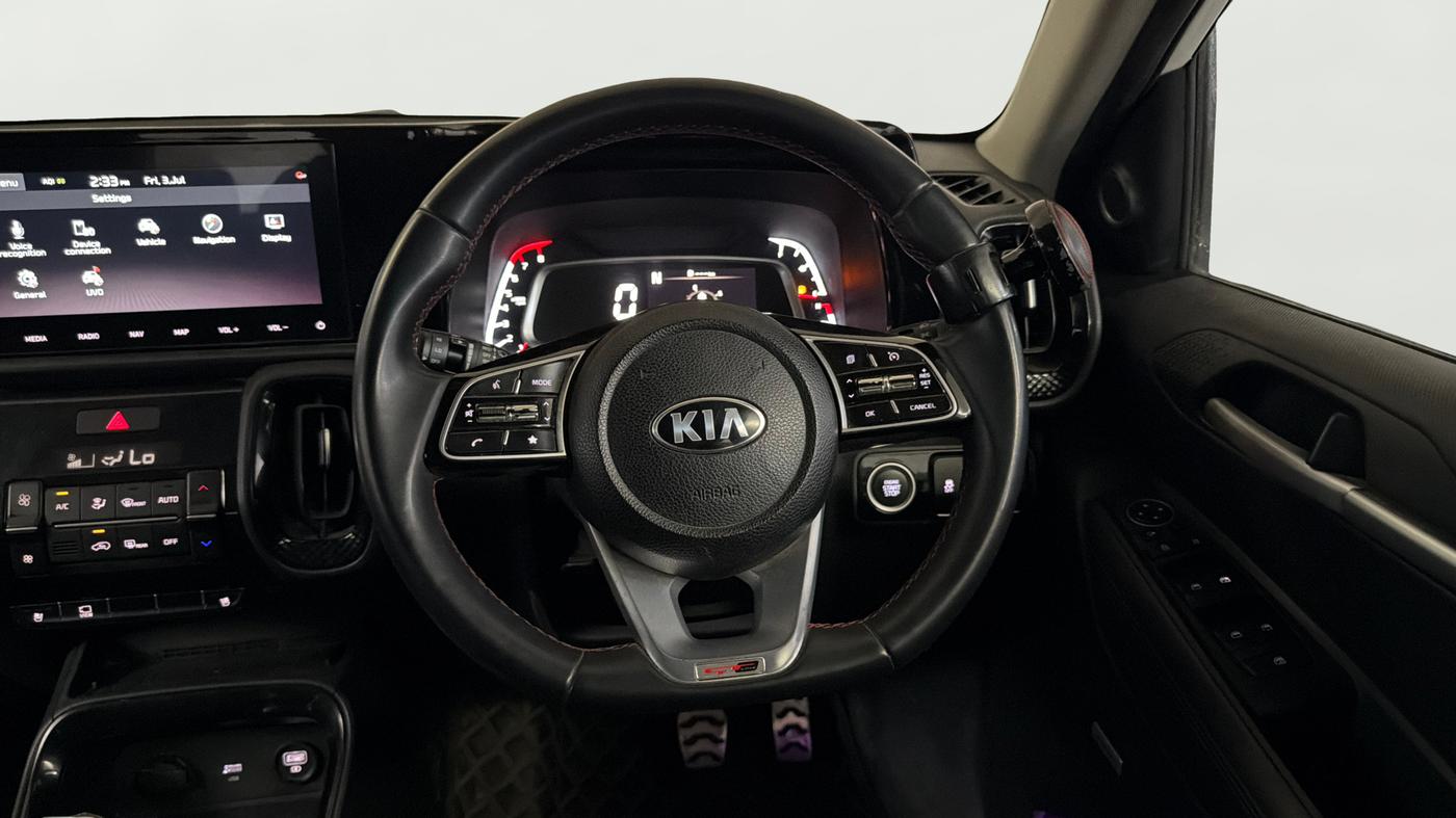 2021 KIA SONET GTX PLUS 1.0 IMT, Petrol, Manual, 35,391 km, Steering Wheel Close Up