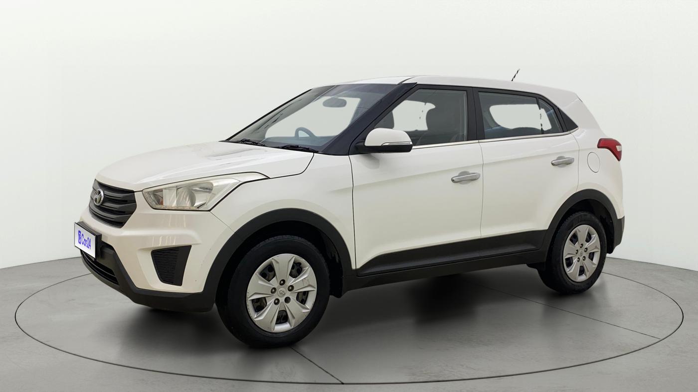 2017 Hyundai Creta E PLUS 1.4 DIESEL, Diesel, Manual, 80,637 km, Left Front Diagonal