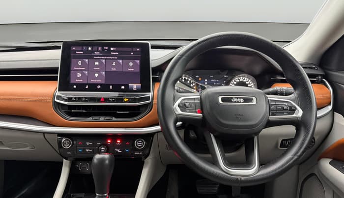 2021 Jeep Compass LONGITUDE (O) 1.4 PETROL DCT, Petrol, Automatic, 1,19,062 km, Steering Wheel Close Up