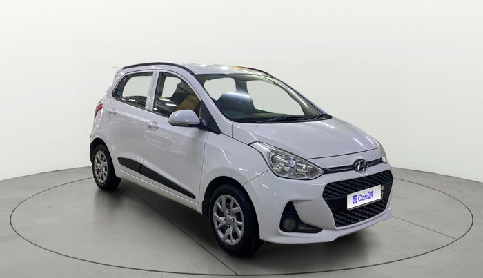 2019 Hyundai Grand i10 SPORTZ 1.2 KAPPA VTVT, Petrol, Manual, 1,00,189 km, Right Front Diagonal