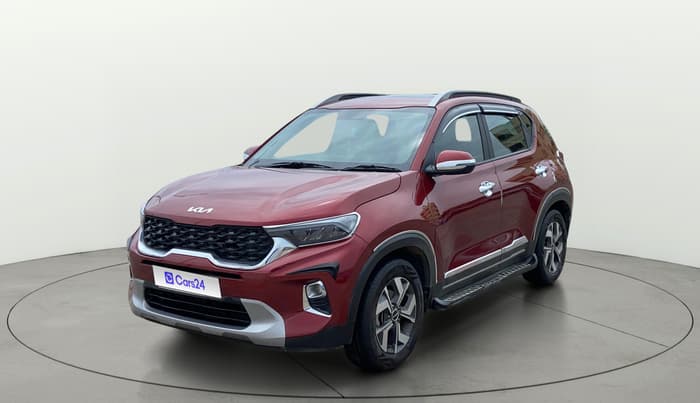 2023 KIA SONET HTX 1.0 DCT, Petrol, Automatic, 59,238 km, Left Front Diagonal