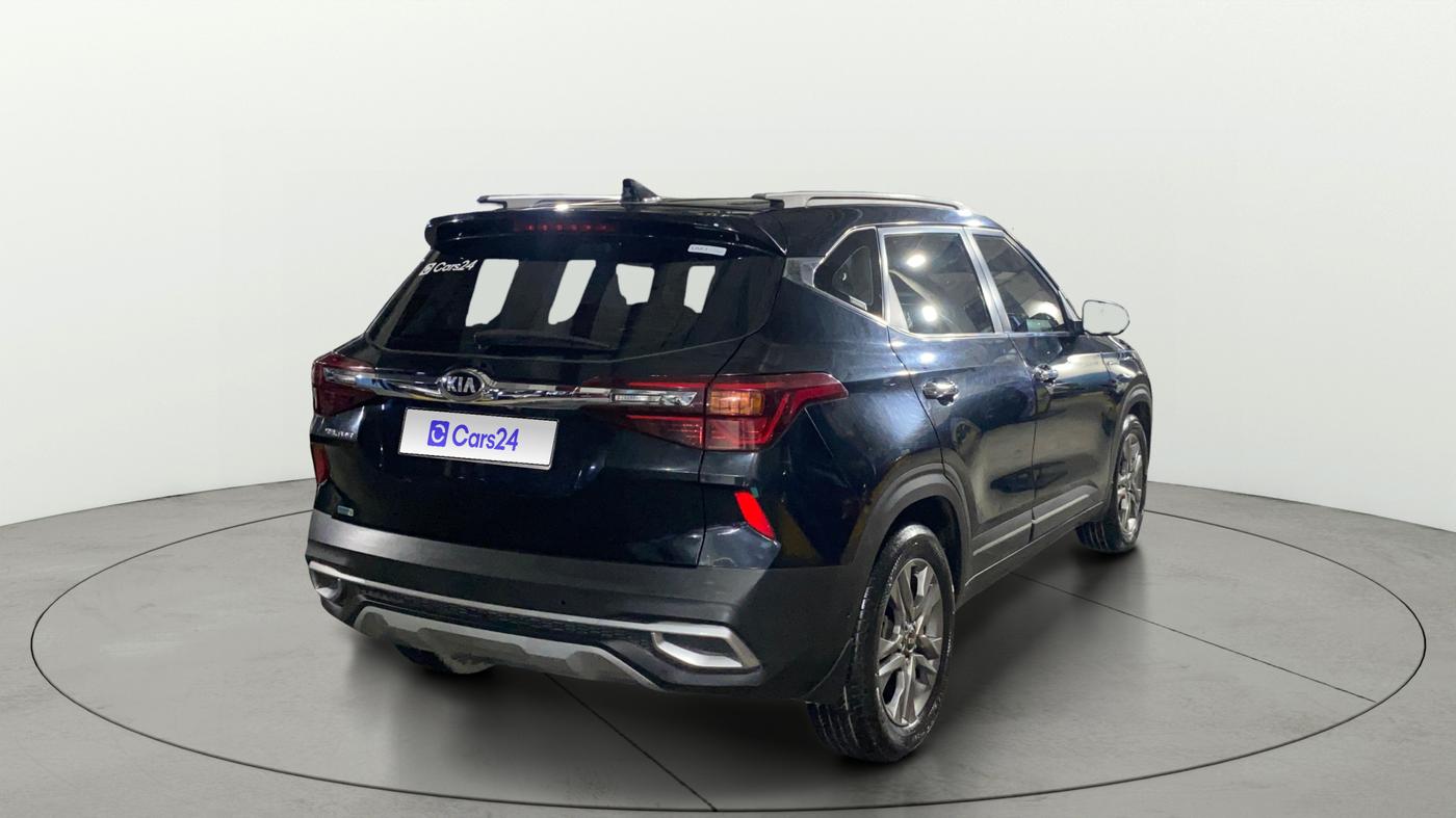 2019 KIA SELTOS HTX PLUS AT1.5 DIESEL, Diesel, Automatic, 65,248 km, Right Back Diagonal