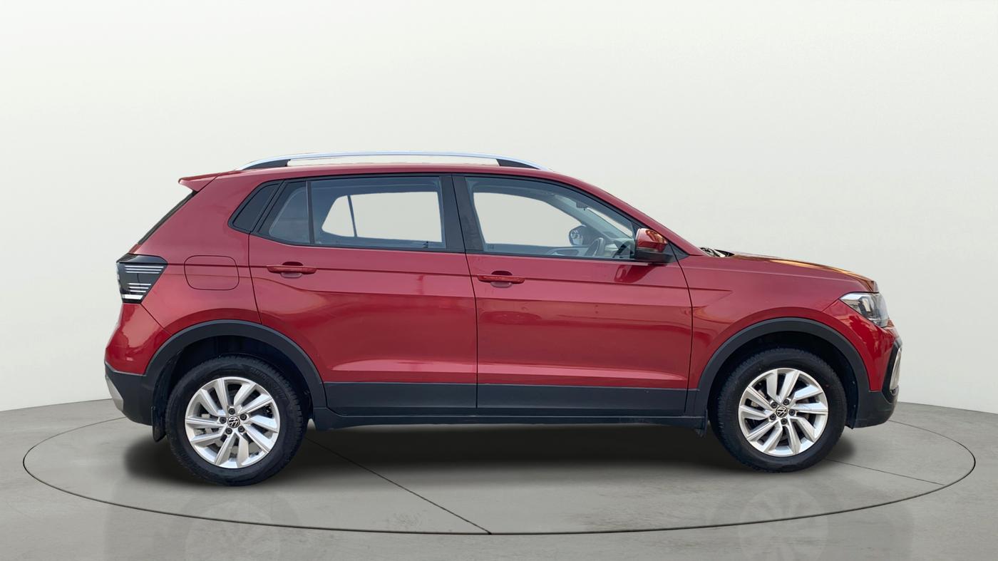 2022 Volkswagen TAIGUN HIGHLINE 1.0 TSI AT, Petrol, Automatic, 56,067 km, Right Side View