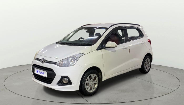 2016 Hyundai Grand i10 1.2 SPORTZ PRIME EDITION VTVT, Petrol, Manual, 89,568 km, Left Front Diagonal