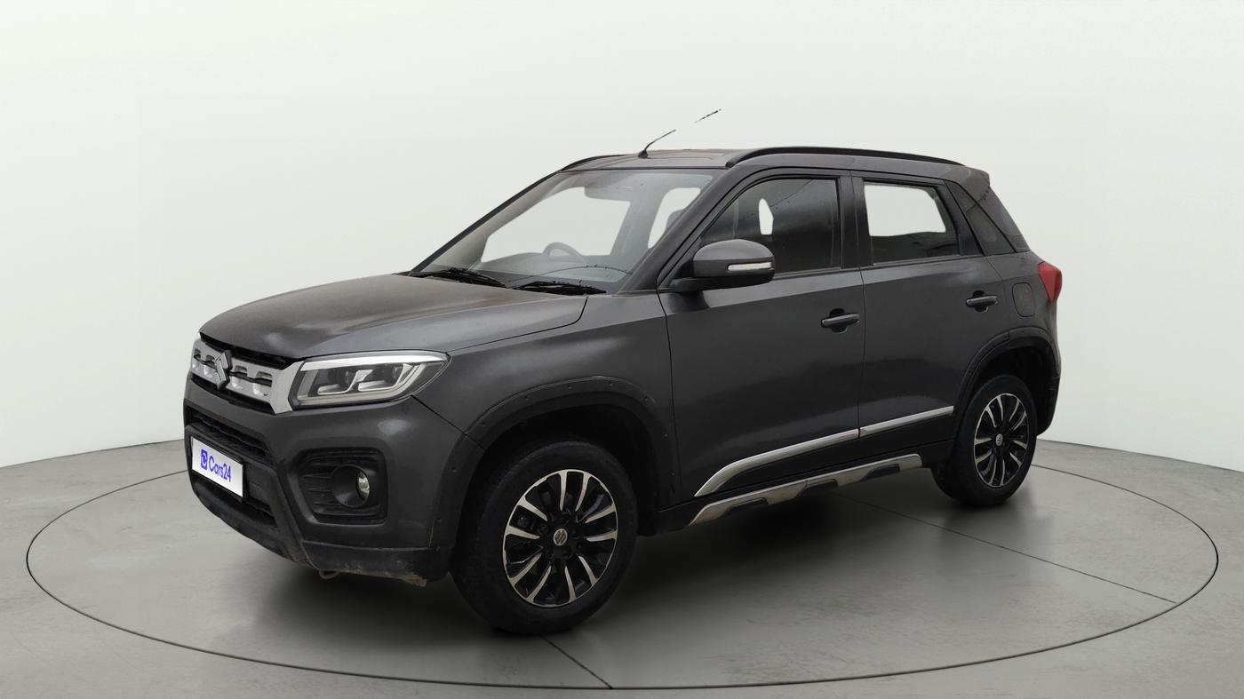 2020 Maruti Vitara Brezza VXI, Petrol, Manual, 1,02,160 km, Left Front Diagonal