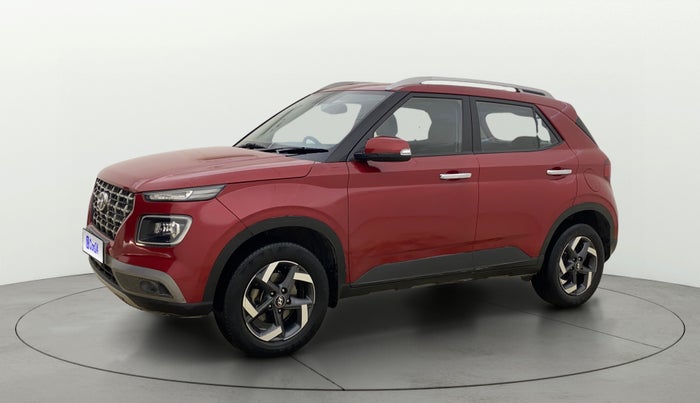 2019 Hyundai VENUE SX 1.0 (O) TURBO, Petrol, Manual, 1,07,269 km, Left Front Diagonal