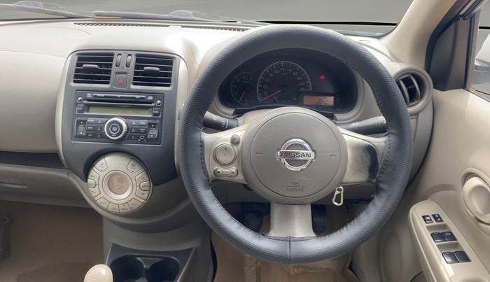 2013 Nissan Sunny XL DIESEL, Diesel, Manual, 1,05,767 km, Steering Wheel Close Up