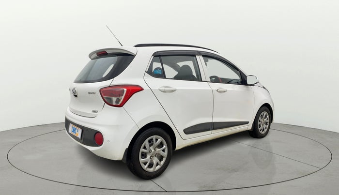 2019 Hyundai Grand i10 SPORTZ 1.2 KAPPA VTVT, Petrol, Manual, 71,374 km, Right Back Diagonal