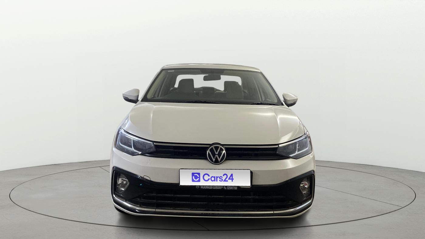 2024 Volkswagen VIRTUS HIGHLINE TSI 1.0 MT, Petrol, Manual, 6,662 km, Front