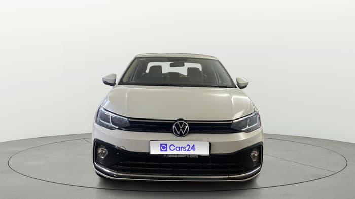 2024 Volkswagen VIRTUS HIGHLINE TSI 1.0 MT, Petrol, Manual, 6,662 km, Front